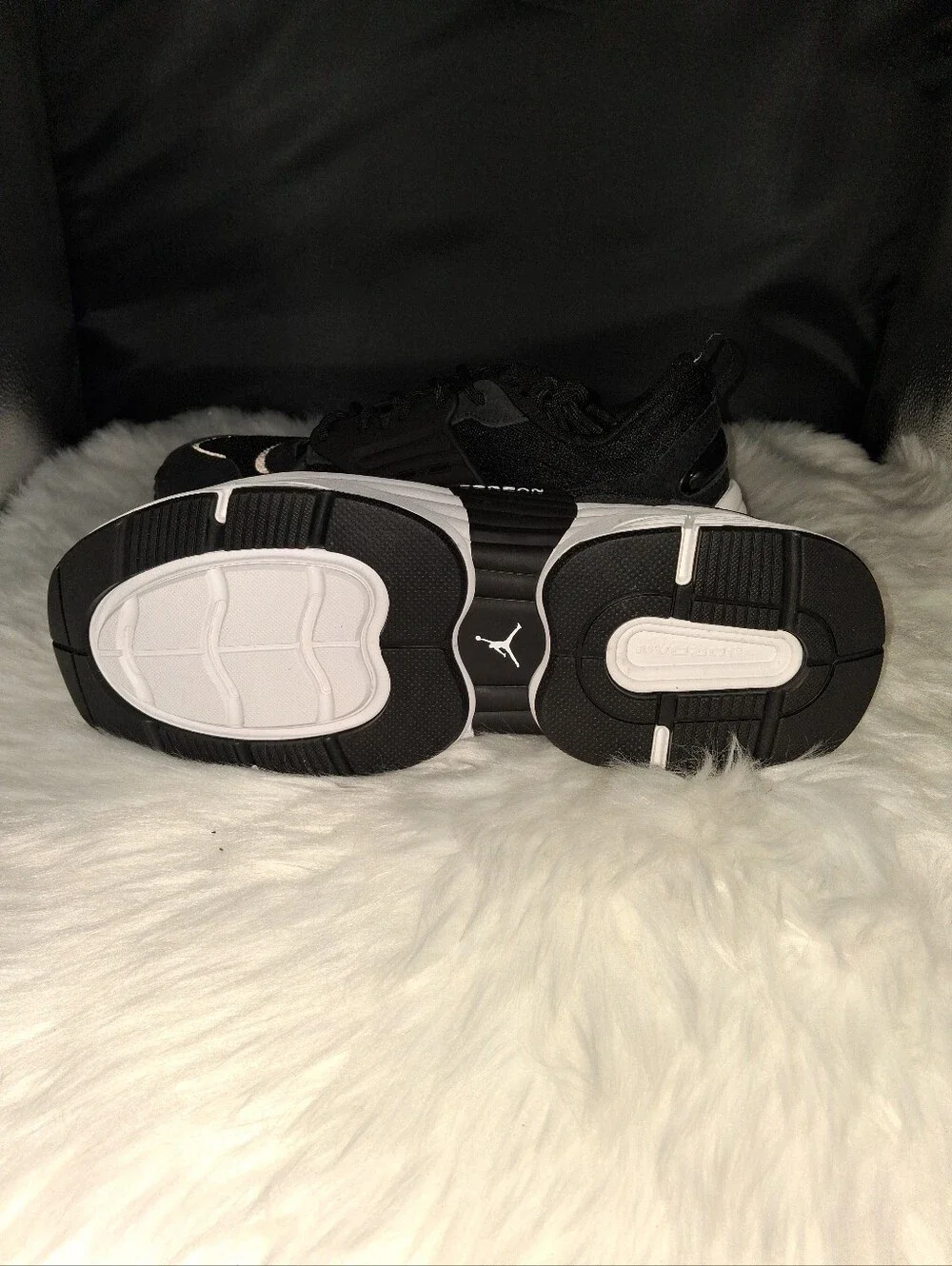 Jordan Trunner Men’s Black and White Chunky Sole Sneakers
